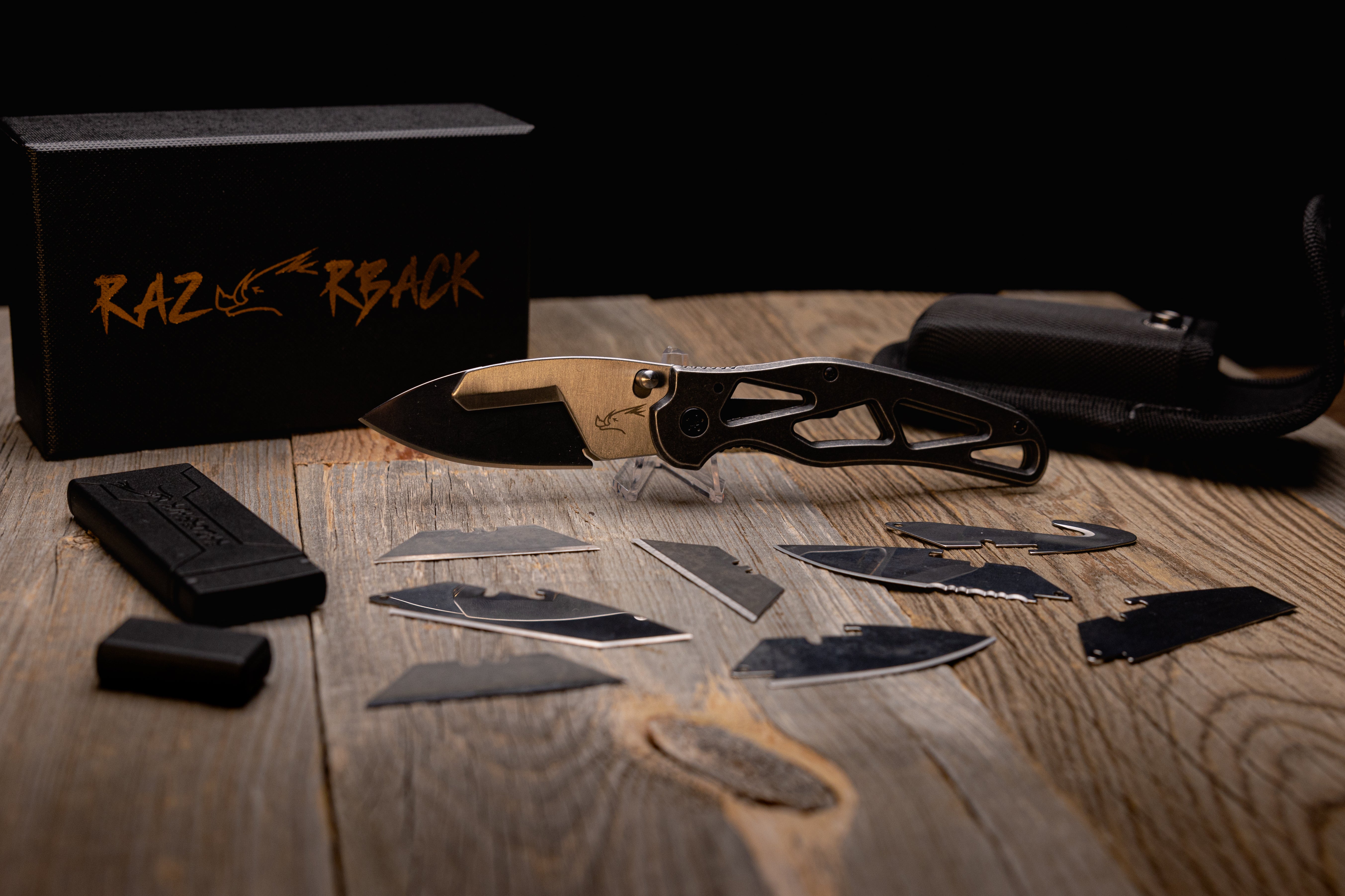 Branded Razorblade Razorback Signature Blade – Razorback Blades